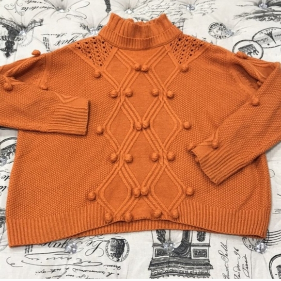 Pom Pom Fall Sweater - Picture 2 of 3